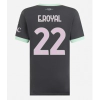 AC Milan Emerson Royal #22 Tredjetrøje Dame 2024-25 Kortærmet